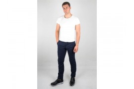 Maserto Mavi Skinny Fit Pantolon Düz Desenli