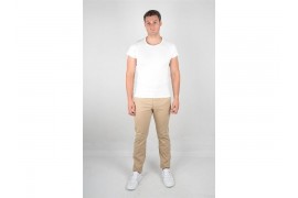 Maserto Koyu Krem Skinny Fit Pantolon Düz Desenli