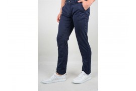 Maserto Lacivert Skinny Fit Pantolon Düz Desenli