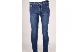 Maserto Skinny Fit Mavi Jean Pantolon